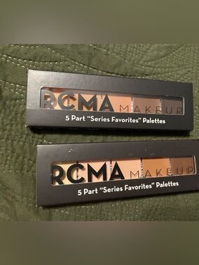 RCMA 5-Part Series Favorites Palette – Neutral Tan Shades pro makeup artist